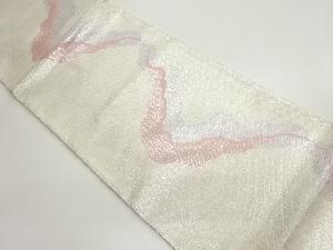 佐賀錦道長取り模様織出し袋帯